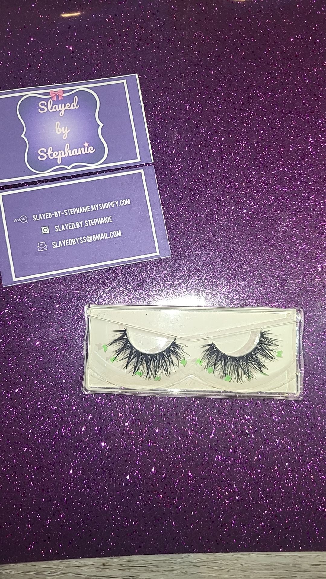 GLOWING BFLY LASHES 🦋